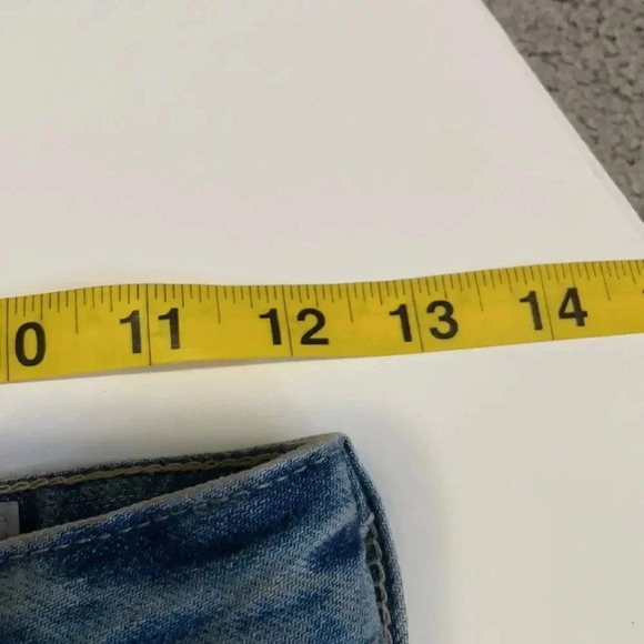 AG Adriano Goldschmied The Phoebe high rise straight leg jeans women’s size 23 - Picture 8 of 16